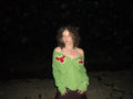 green surf print button up shirt
